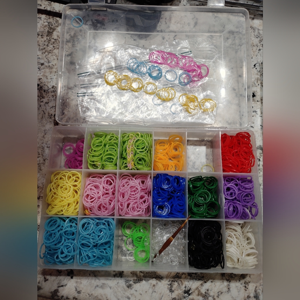 Colorful Loom Bands Set for Crafting